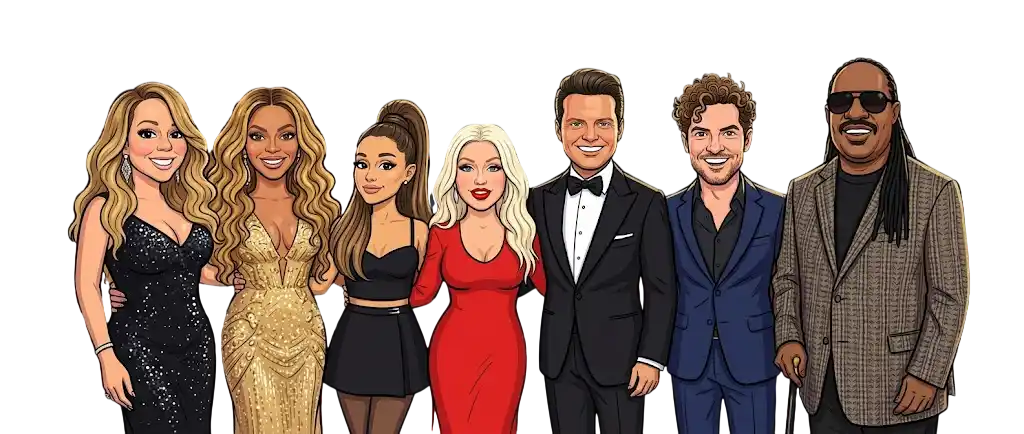 Cantantes famosos conocidos por sus melismas